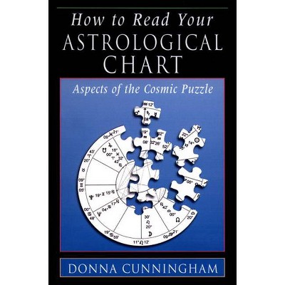 How to Read Your Astrological Chart - by  Donna Cunningham (Paperback)