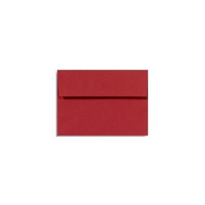 LUX A4 Invitation Envelopes 4 1/4 x 6 1/4 500/Box Ruby Red LUX-4872-18-500