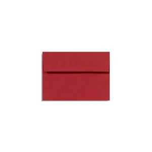 LUX A4 Invitation Envelopes 4 1/4 x 6 1/4 500/Box Ruby Red LUX-4872-18-500 - 1 of 1