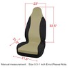 Unique Bargains Front High Back Universal Bucket Seat Cover Protector - 2 of 3