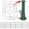 Cast Iron Stand for Garden Hand Water Pump - 3 of 3