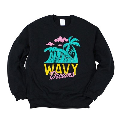 Simply Sage Market Women's Graphic Sweatshirt Wavy Dreams