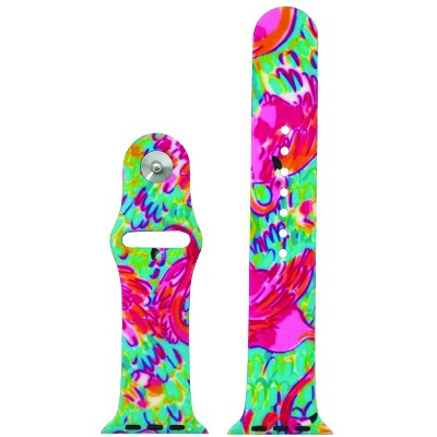 Olivia Pratt Print Silicone Apple Watch Band