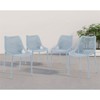 Meridian Furniture Mykonos Sky Blue Outdoor Patio Dining Chair (Set of 4) - 2 of 4