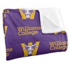 Williams College Pattern Silky Touch Blanket White 50x60 - 3 of 4