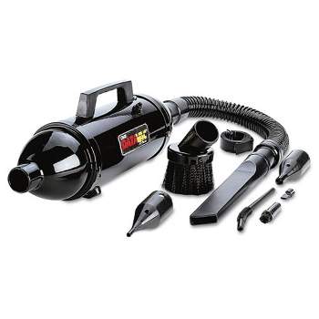 DataVac Handheld Steel Vacuum/Blower, 0.5 hp, Black