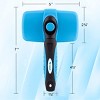 BOSHEL Dog Slicker Brush - Self Cleaning Dog Grooming Brush – Dog Brush For Shedding Small & Large Pets - Detangling Hair, Removing Matts - 3 of 4