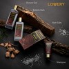 Lovery Mens Gift Set - 14 Pc Sandalwood Bath Gift Set - Personal Self Care Kit - 2 of 4