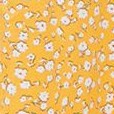 yellow background small white flower