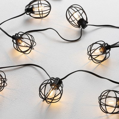 Garnet Led Outdoor String Ligh - Black - Safavieh..