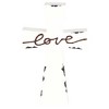 Dicksons Love Distressed White Enamel Look 7 inch MDF Tabletop Cross - 2 of 2