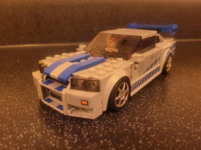 Coche de Juguete para Construir Nissan Skyline GT-R (R34) de 2 Fast 2  Furious LEGO Speed Champions · LEGO · El Corte Inglés