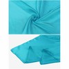 INSPIRE CHIC Women's Solid Color Satin Large Square Scarf Neckerchief Bandanas 35"x35" - 4 of 4