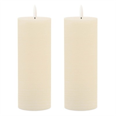FIA Wick Pillar Candle (Set of 2)