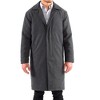 Alpine Swiss Zach Men’s Wool Blend Overcoat – Knee-Length Trench Coat, Runs Large for Layering Over Suits or Sweaters - 4 of 4