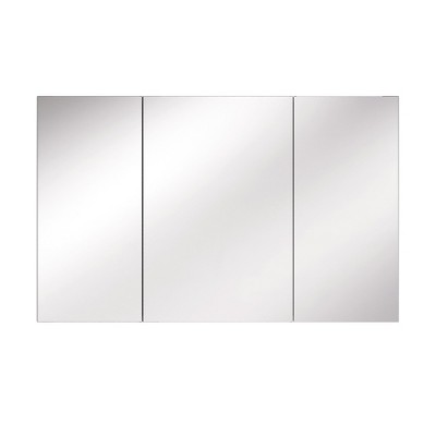 Cesicia 48 x 30 inches Triple Swing Medicine Cabinet with 3 Doors and 6 Shelves