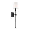 Savoy House Monroe 1 - Light Wall Light in  Matte Black - 2 of 3
