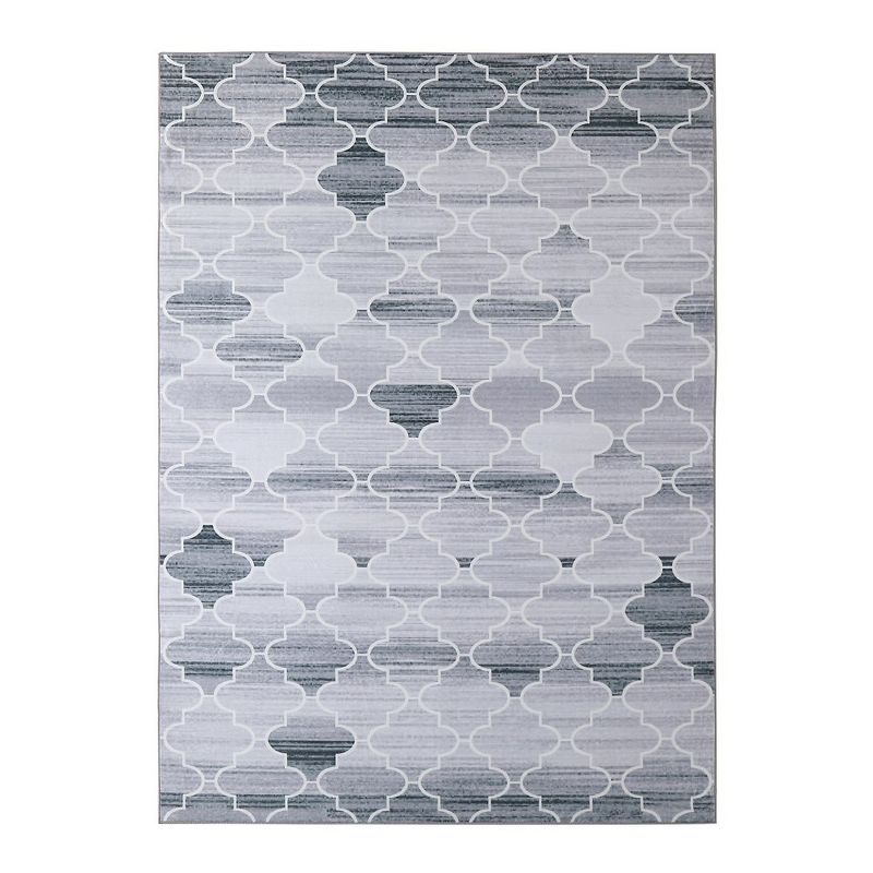 Modern Geometric Area Rug Non-Slip Stain-Resistant Accent Area Rugs, 3 of 8