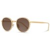 WMP Eyewear Round Metal Frame Sunglasses for Women - 2 of 4