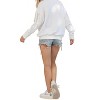 Women's Rhinestone Fringe Pullover Top - Blue B - 3 of 4