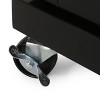 2 Doors 1 Storage Drawer Kitchen Island Utility Storage Cart with wheels-Christopher Knight Home - 4 of 4