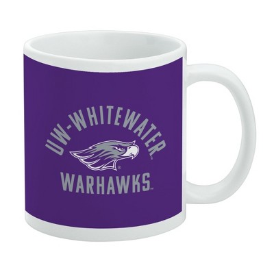 UW Whitewater Warhawks Logo Ceramic Coffee Mug Novelty Gift Mugs for Coffee Tea and Hot Drinks 11oz White