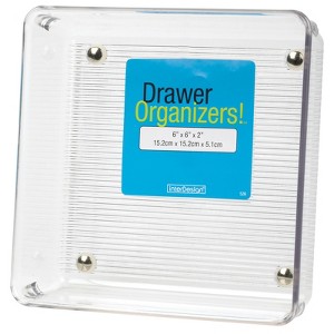 iDesign Linus 2 in. H X 6 in. W X 6 in. D Plastic Drawer Organizer - 1 of 1