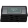 Northlight Collapsible Rectangular Picture Frames - for a 4" x 6" Photos - Black - 3 of 4