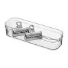 iDesign Drawer Organizer Bin - Set of 3 - Clear - 4 of 4