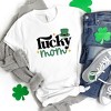 Simply Sage Market Women's Lucky Mom Short Sleeve Graphic Tee - 3 of 4