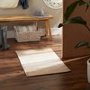 Design Imports Kristin Ombre Stripe Rug - Stone - 2 X 3 Ft - 3 of 4