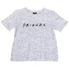 Womens Friends TV Show Text Over All Over Print T-Shirt - 2 of 3