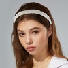 Unique Bargains Women's Beaded Hair Hoop Headband Accessories Hairband 0.43 Inch Wide 1 Pc - 3 of 4
