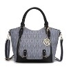 MKF Collection Fula Signature Crossbody Satchel – Vegan Leather Handbag by Mia K - 2 of 4