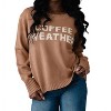 Women's Coffee Weather Sweater - Panache Apparel - 4 of 4