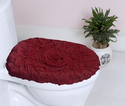 Bell Flower Collection Cotton Floral Pattern Tufted Bath Rug - Home Weavers