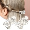 Unique Bargains Women's Plastic Hair Claws 3.39"x1.89"x0.91" 2Pcs - 2 of 4