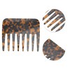 Unique Bargains Portable Marble Wide Tooth Comb 1 Pc - 2 of 4