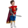 Joyfy Toddler Medieval Knight Dress Up Costume Set, Renaissance Knight Costume Outfits for Boys Halloween Role Play Party - 3 of 4