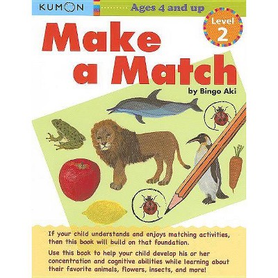 Make a Match, Level 2 - by  Bingo Aki (Paperback)