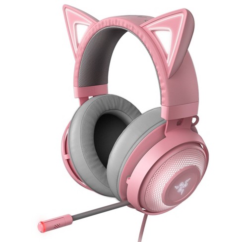 Razer Kraken Kitty Chroma Quartz Gaming Headset Target