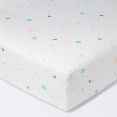 Fitted Crib Sheet Space - Cloud Island™ : Target