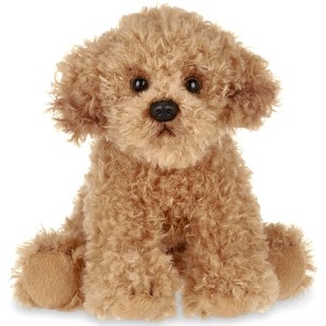 Bearington Lil' Doodles The Labradoodle Small Plush Stuffed Animal Puppy Dog, 6.5", Caramel - 1 of 4