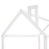 Twin Size House Bed,  Solid Wood Twin Size Platform Bed Frame With Fence for Kids,Teens, Girls, Boys - 3 of 4