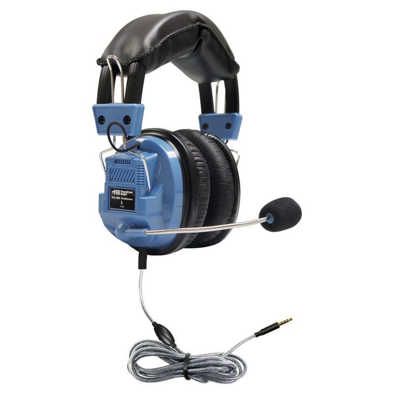 HamiltonBuhl® Deluxe Headset with Gooseneck Mic and In-Line Volume Control plus TRRS Plug, 2 of 4
