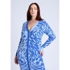 ELOQUII Women's Plus Size Intarsia Two Tone Cardigan Dress - 4 of 4