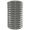 vidaXL Garden Raised Bed Grey Powder-coated steel Large Durable - 4 of 4