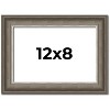 PosterPalooza | Photo Size Weathered Black Picture Frame - UV Acrylic, Foam Board Backing, Hanging Hardware - 2 of 4