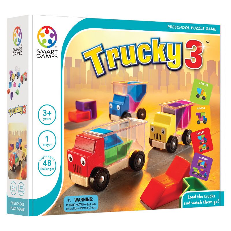 SmartGames Trucky 3 Preschool Game, 1 of 5