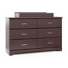 Storkcraft Brookside 6-Drawer Dresser with Changing Topper and Changing Pad - 2 of 4